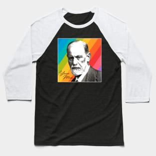 Sigmund Freud - Your Mom Baseball T-Shirt